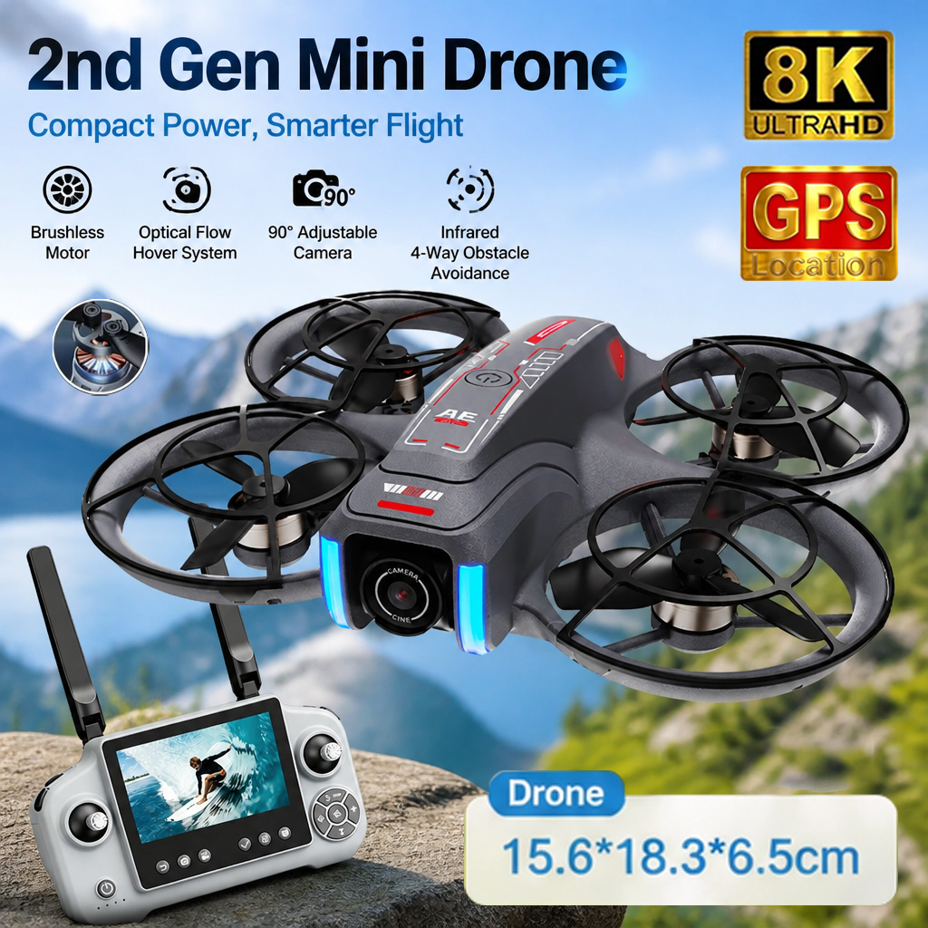 Drone Surveying - Drone GPS AE21 Generasi Kedua Baru
