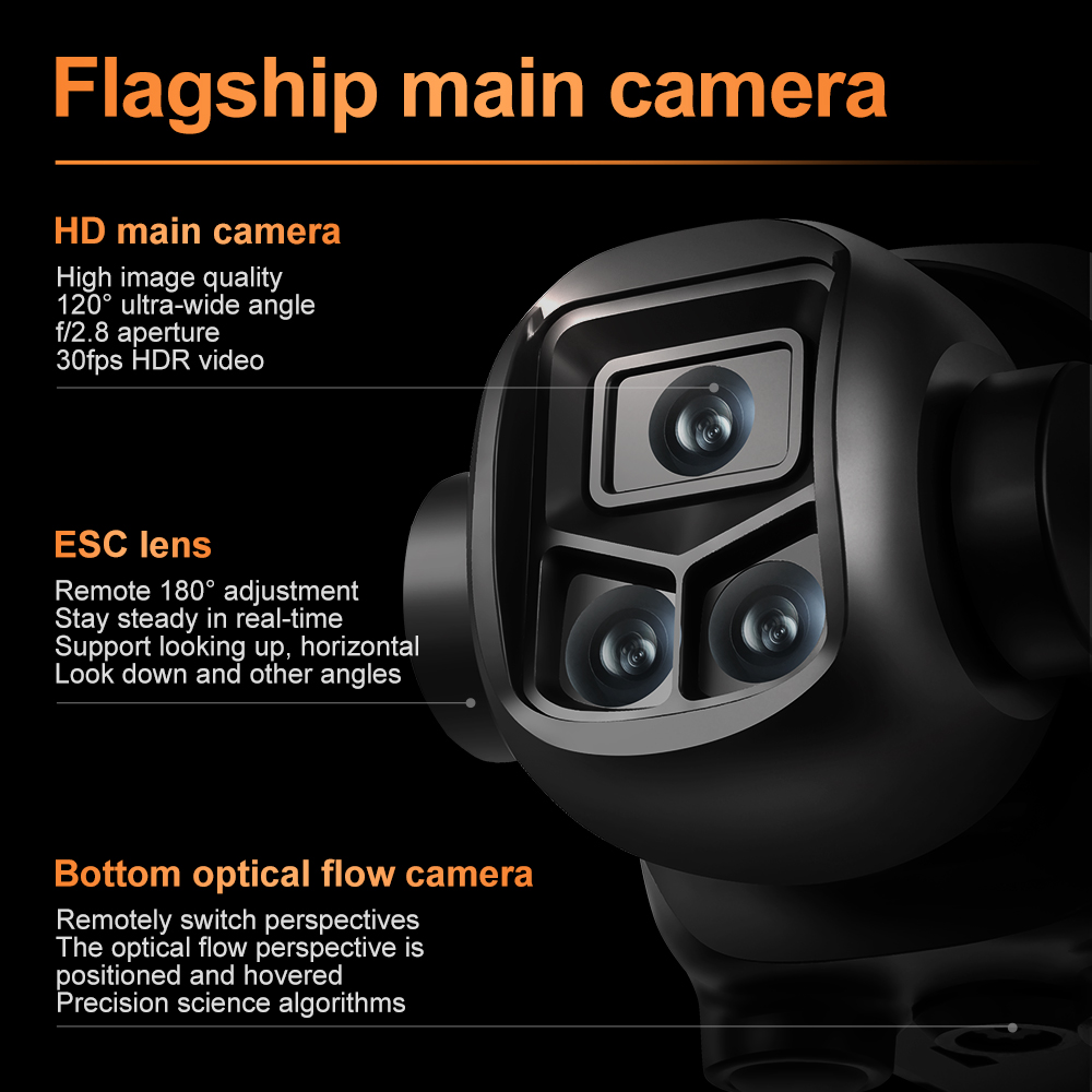 Lenovo V988 Quadcopter Layar B - Drone Multispectral ulasan dan harga