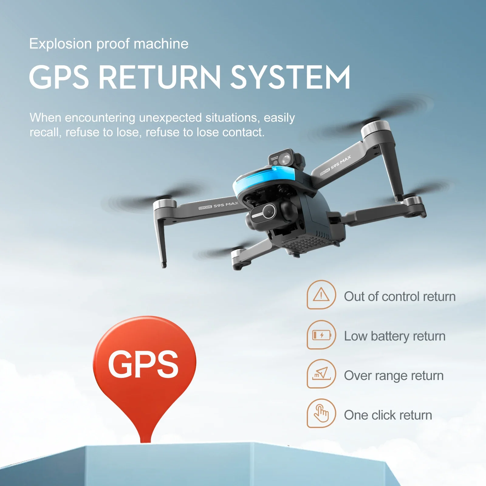 Drone MINI S9S MAX Baru 4K 2 S - Drone Video Production ulasan dan harga