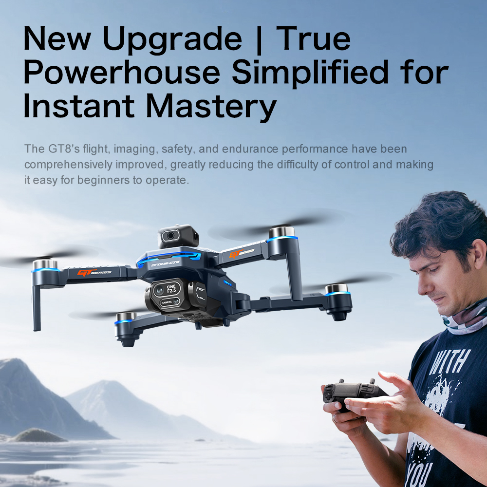 Drone Lenovo GT8 8K Profesiona - Drone Surveying ulasan dan harga