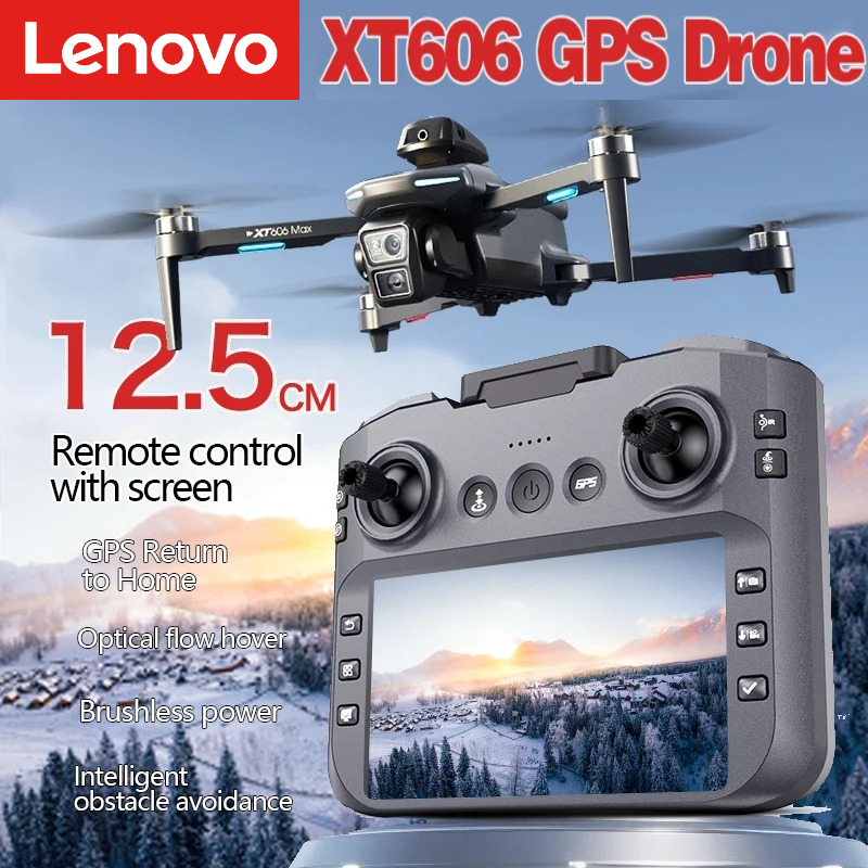 Drone Lenovo XT606 MAX GPS 4K  - Drone Surveying ulasan dan harga