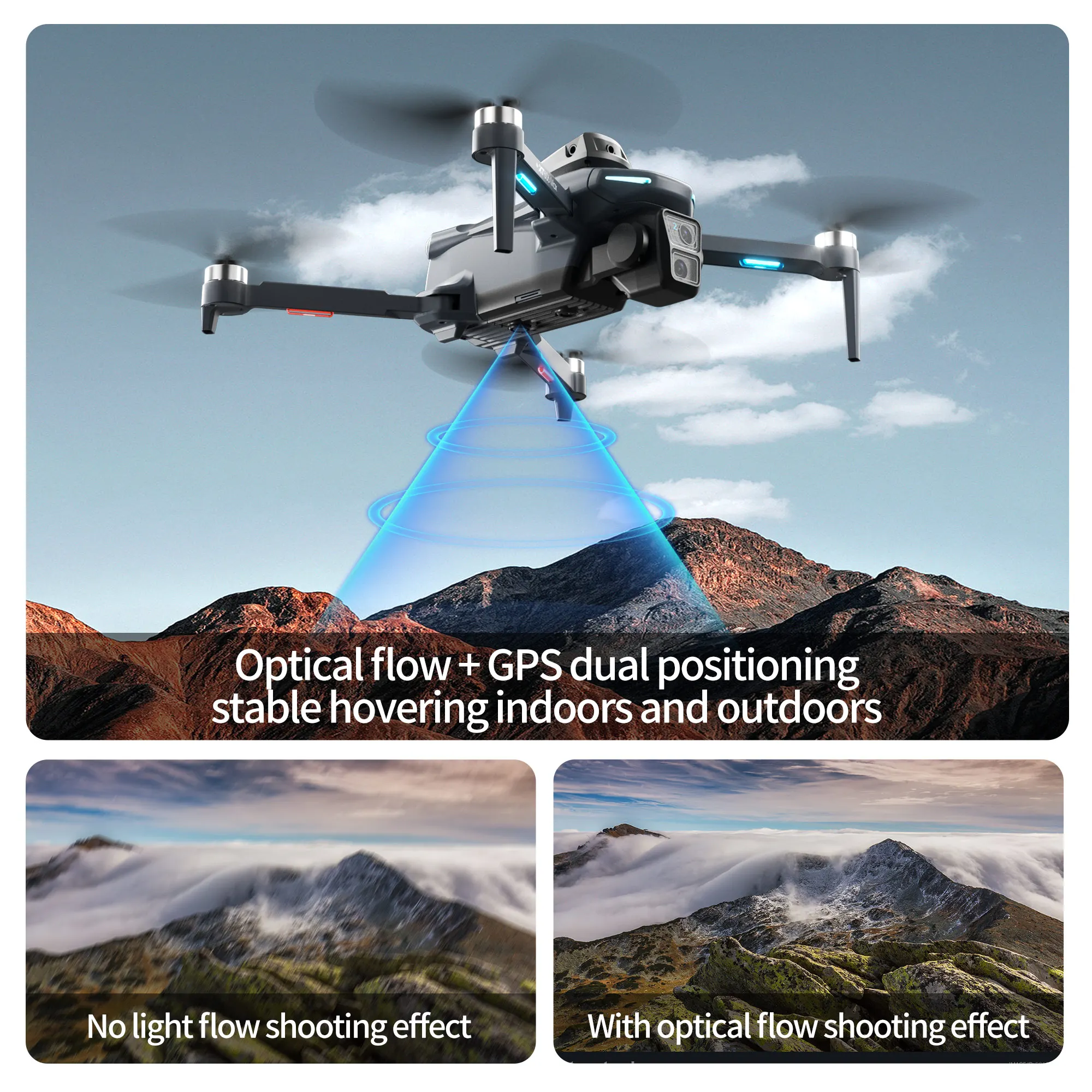Drone Lenovo XT606 MAX GPS 4K  - Drone Surveying ulasan dan harga