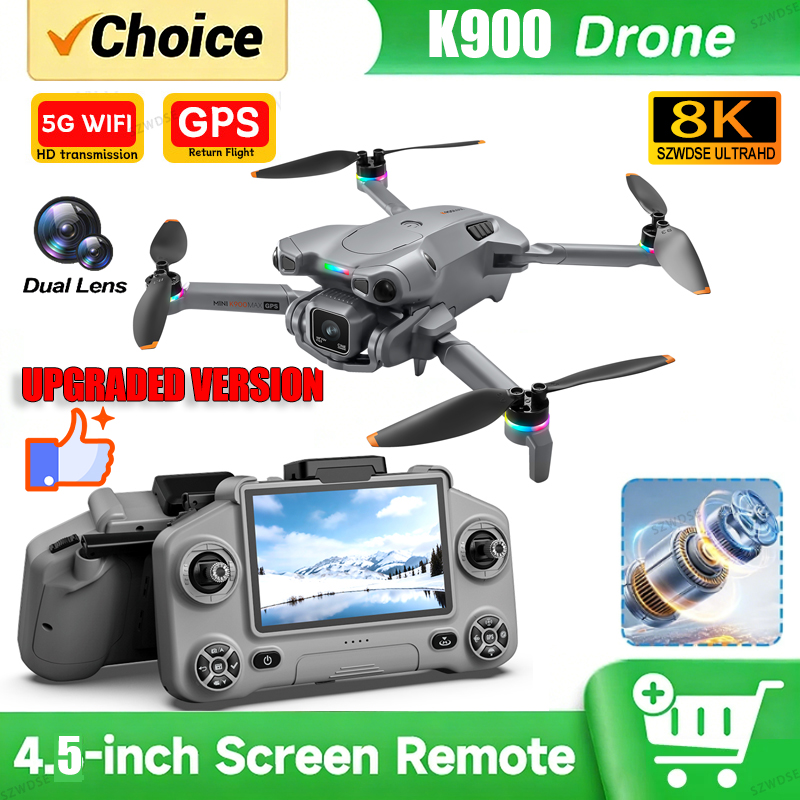 Drone GPS K900 MAX Baru dengan - Drone Surveying ulasan dan harga