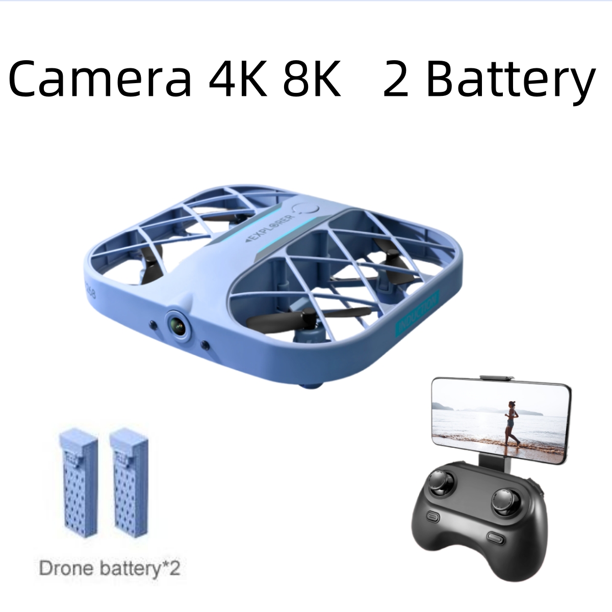 JJRC H107 FPV RC Drone dengan  - Drone Lidar ulasan dan harga